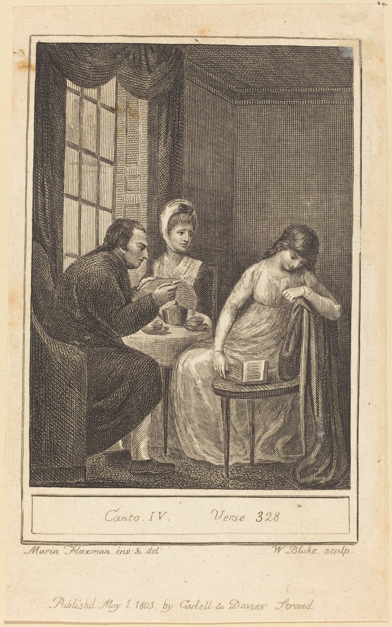 Canto IV, Vers 328 door William Blake