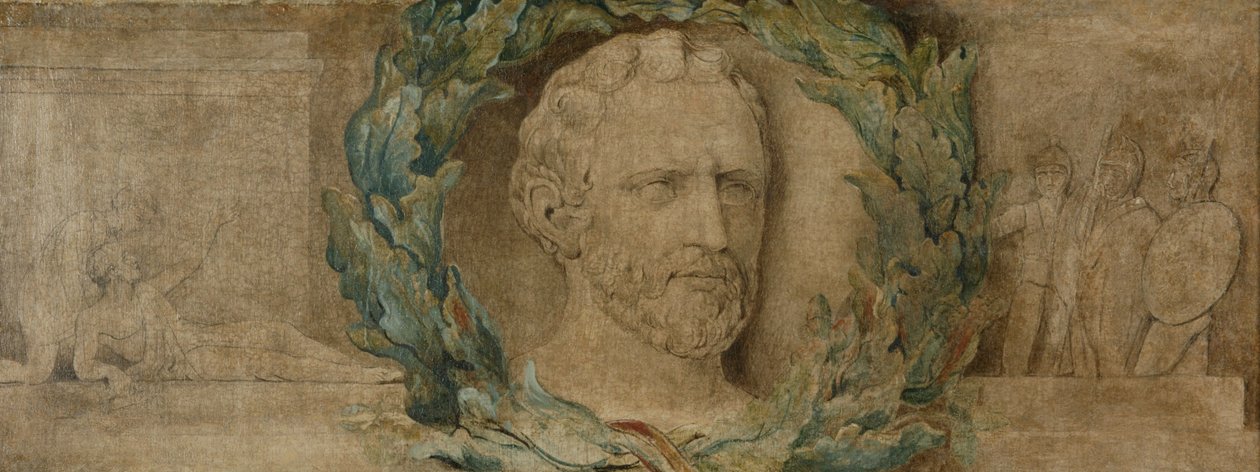 Demosthenes door William Blake