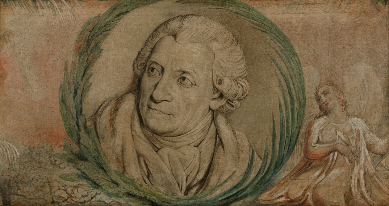 Friedrich Gottlieb Klopstock door William Blake