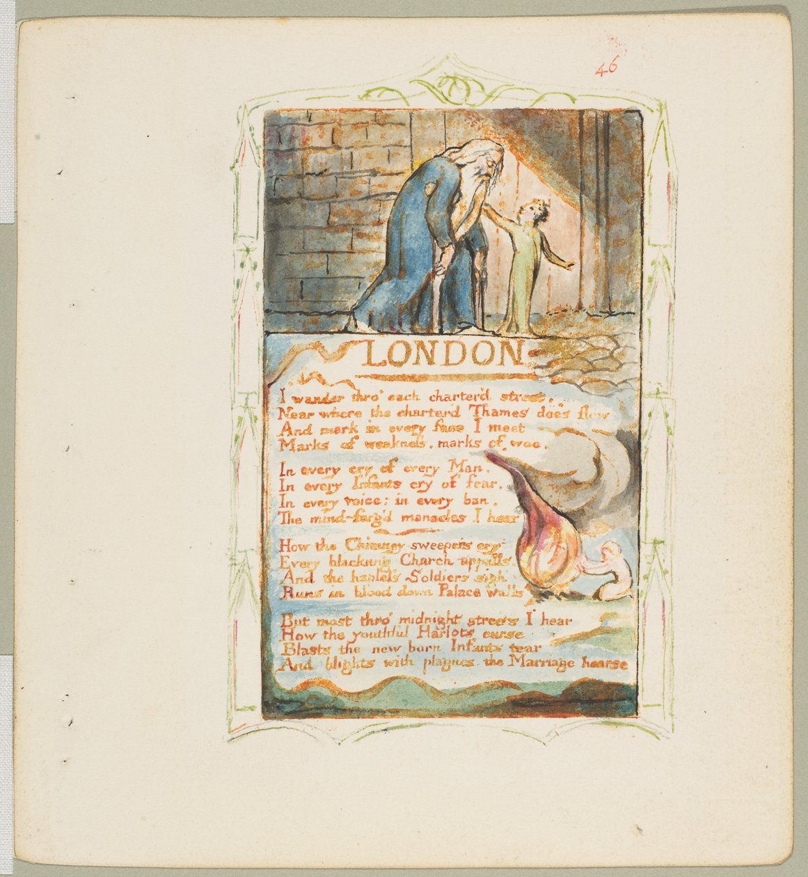 Songs of Innocence and of Experience: London, ca. 1825 door William Blake