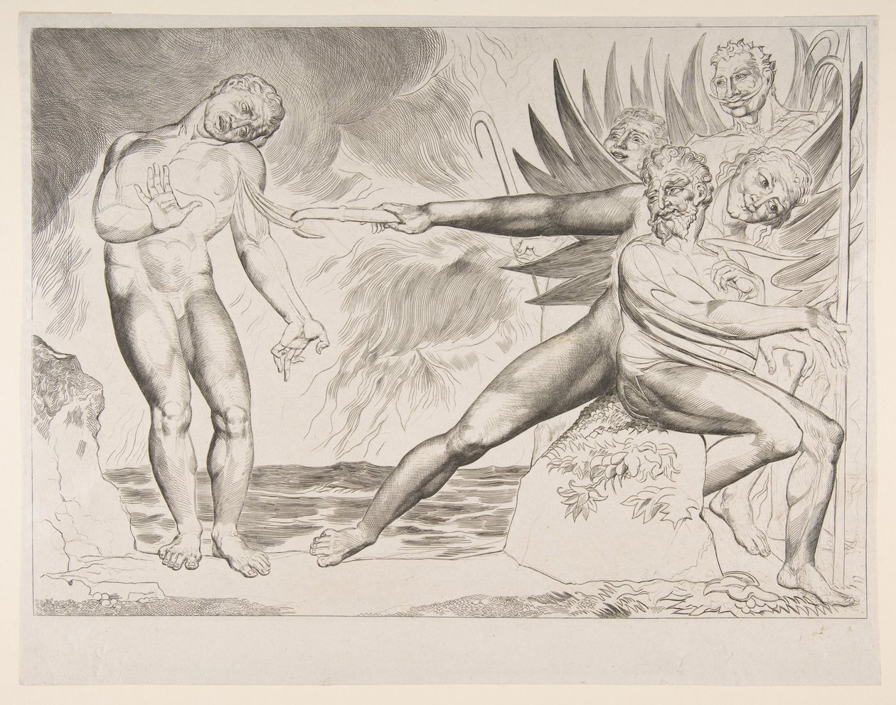De cirkel van corrupte ambtenaren: De duivels die Ciampolo martelen, uit Dante