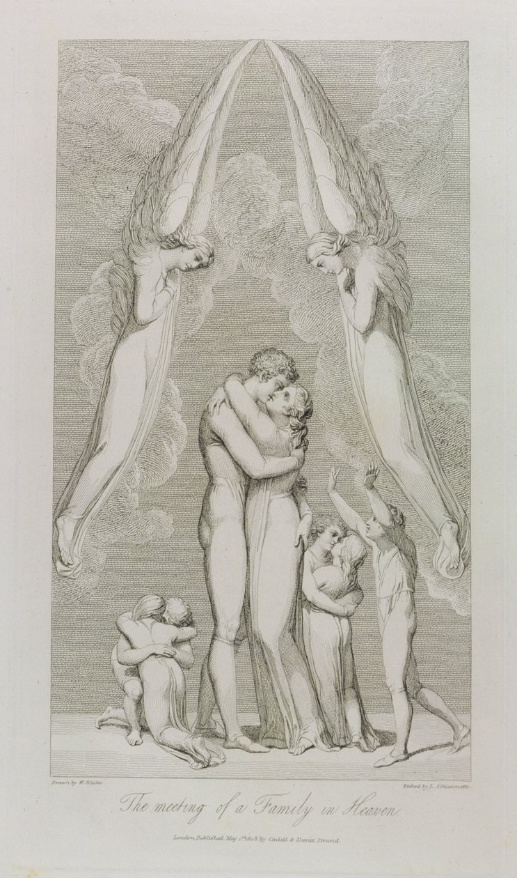 De ontmoeting van een familie in de hemel, pl.4, illustratie uit 