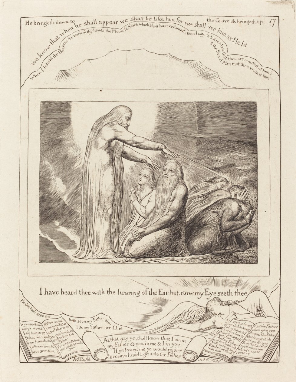 De visie van God door William Blake