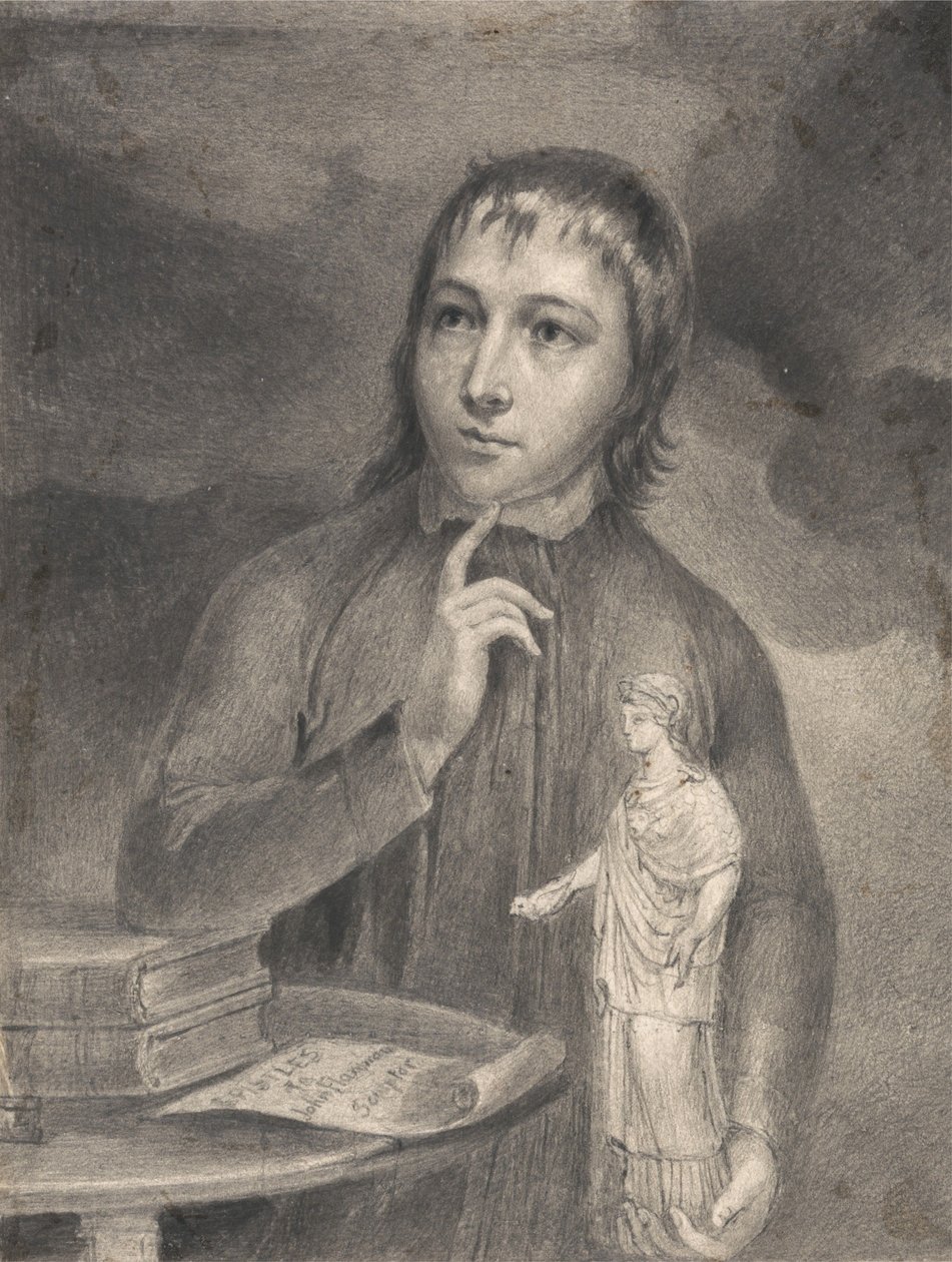 Thomas Alphonso Hayley, tekening ten halve lijve door William Blake