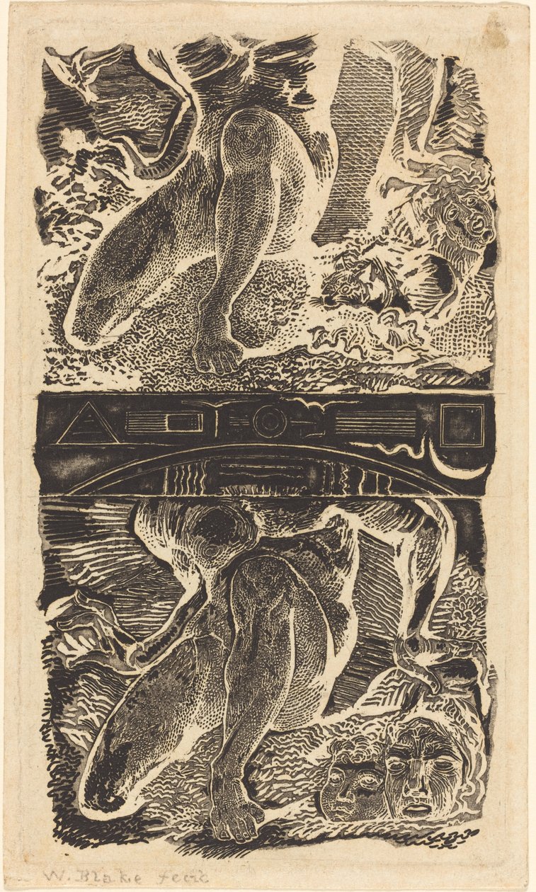 Onbekend Onderwerp door William Blake