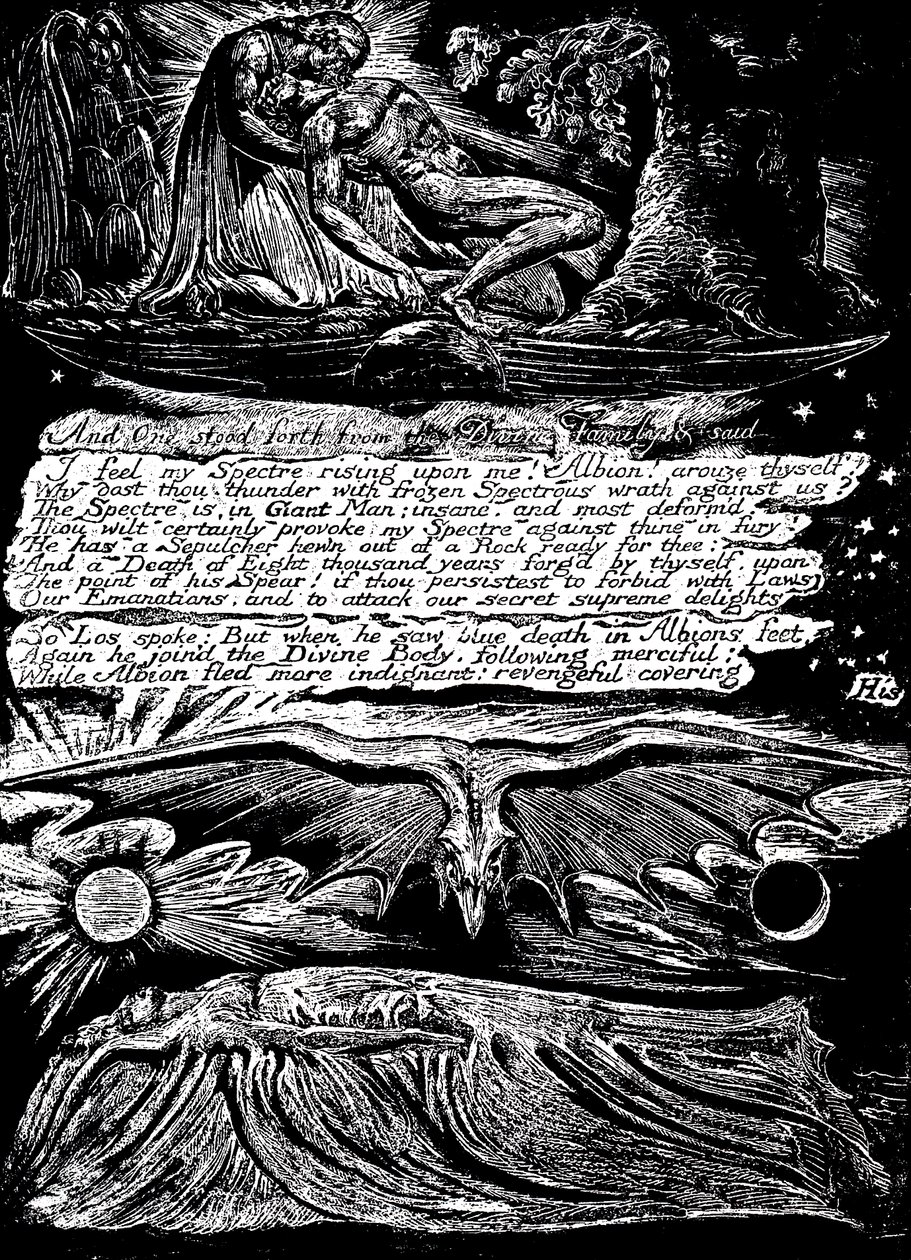 William Blake, Engelse mysticus, dichter, schilder en graveur, 1804-1820 door William Blake