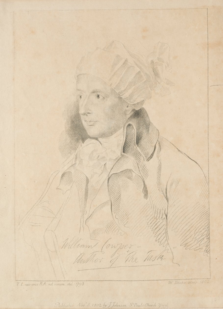 William Cowper door William Blake