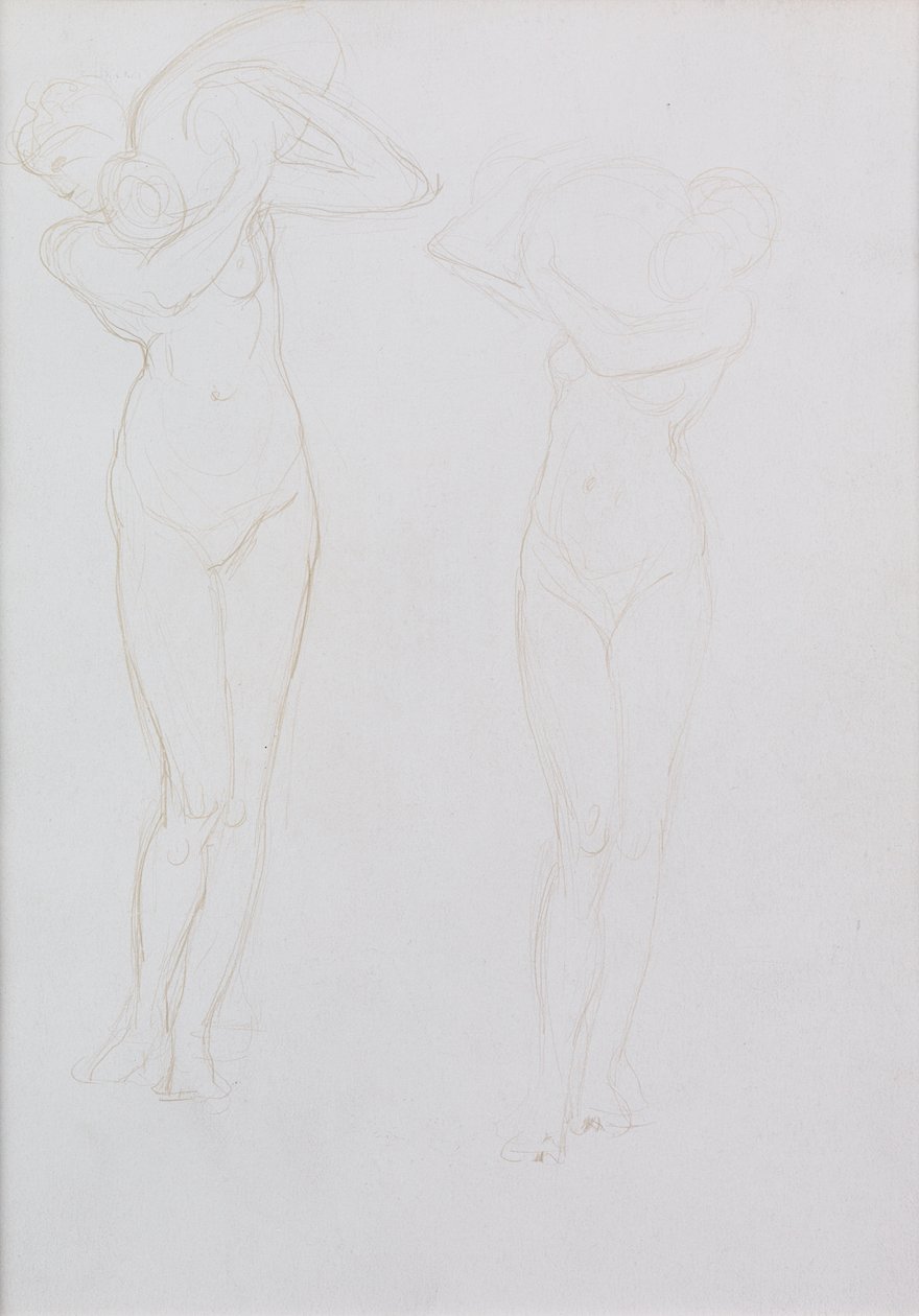 Studie door William Blake Richmond