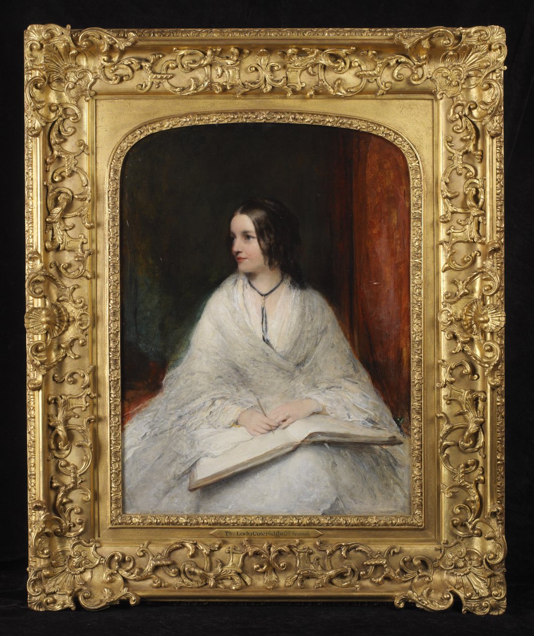 Portret van Jane Fortescue Seymour, Mevrouw Coleridge, c.1862 door William Boxall