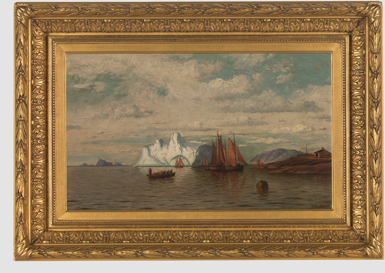 IJsbergen door William Bradford