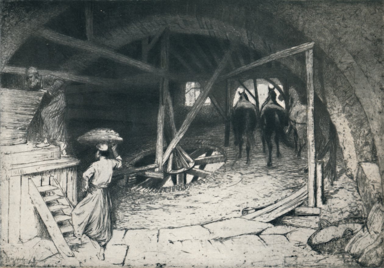 Een Galilese molen door William Brassey Hole