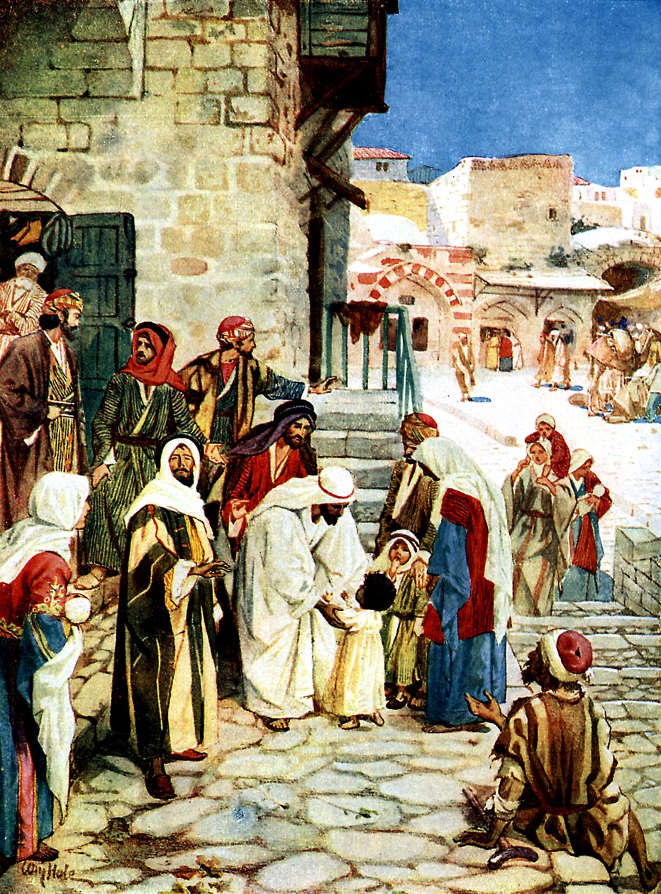 Jezus en de kleine kinderen - Bijbel door William Brassey Hole