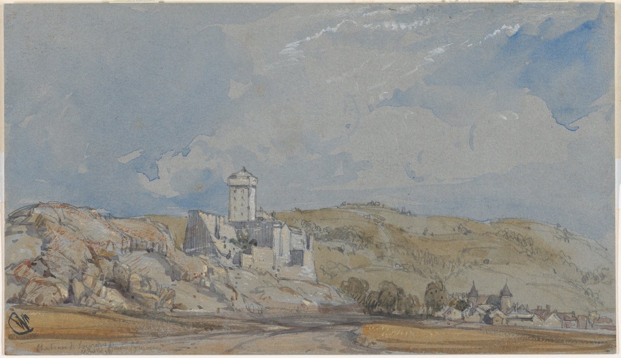 Kasteel van Lourdes door William Callow