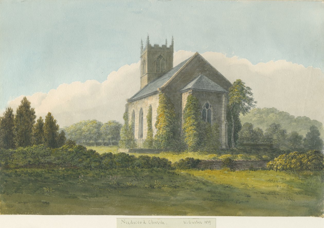 Needwood Kerk door William Carter