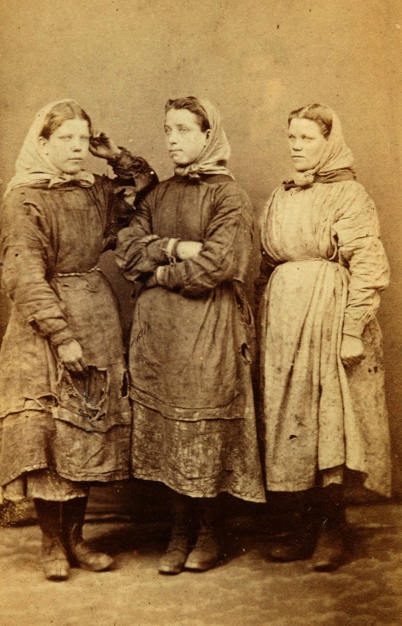 Arbeiders van de Tredegar IJzerwerken, Wales door William Clayton