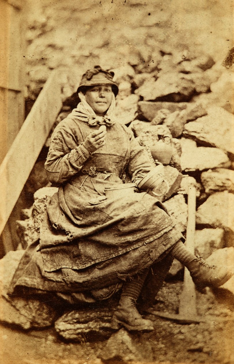 Arbeiders van de Tredegar Iron Works, Wales door William Clayton