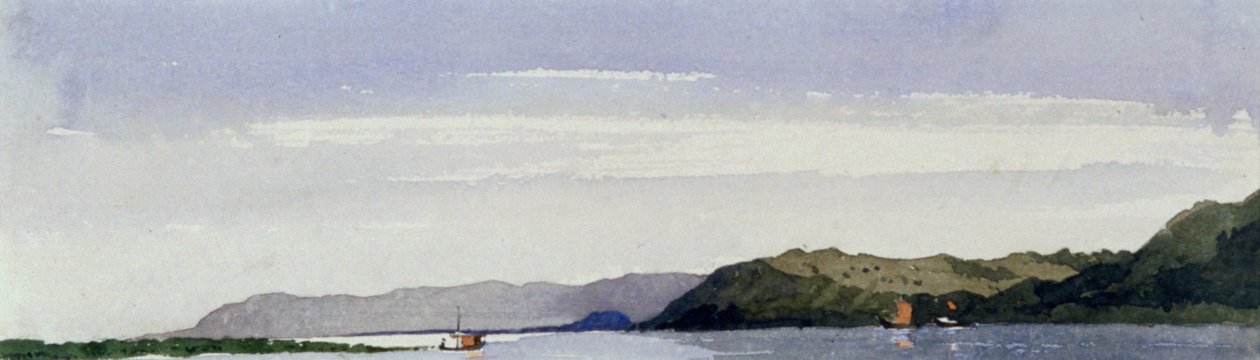 Rajmahal Heuvels van Boven, India, 1843 door William Clerihew
