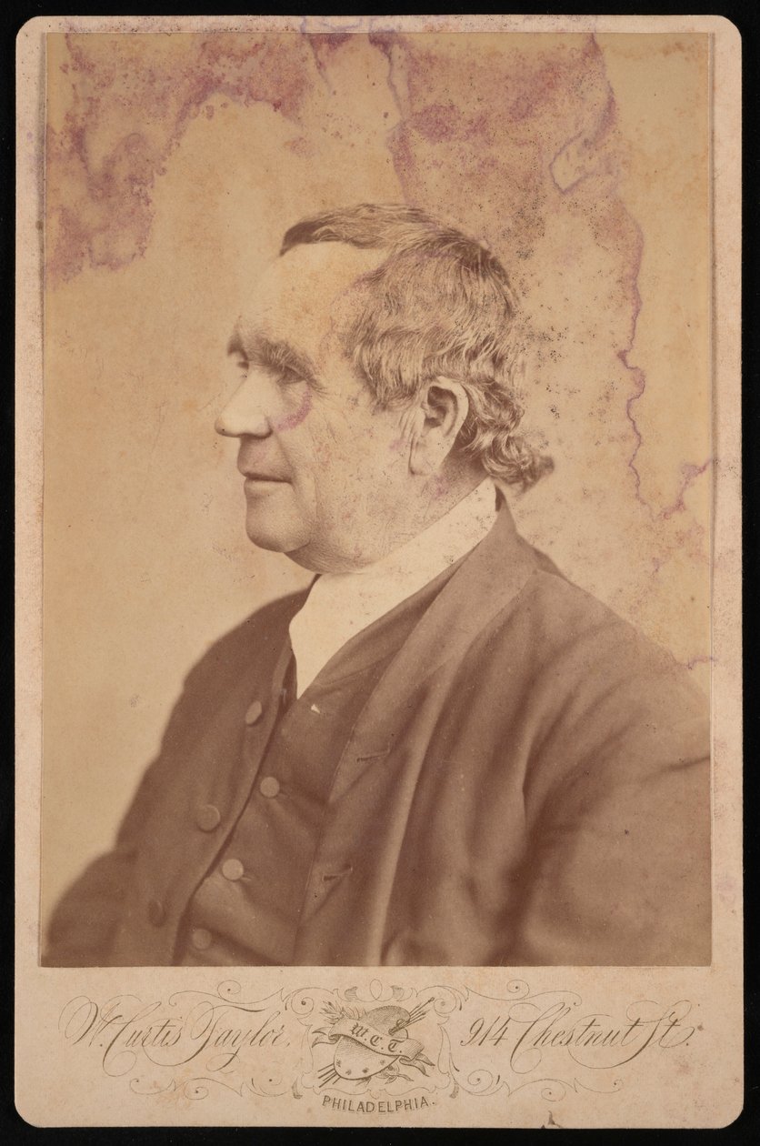Portret van J.D. Lang, Voor 1877 door William Curtis Taylor