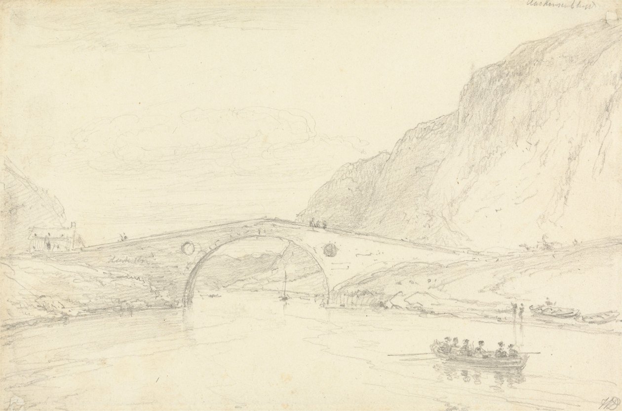 Clackursail-brug door William Daniell