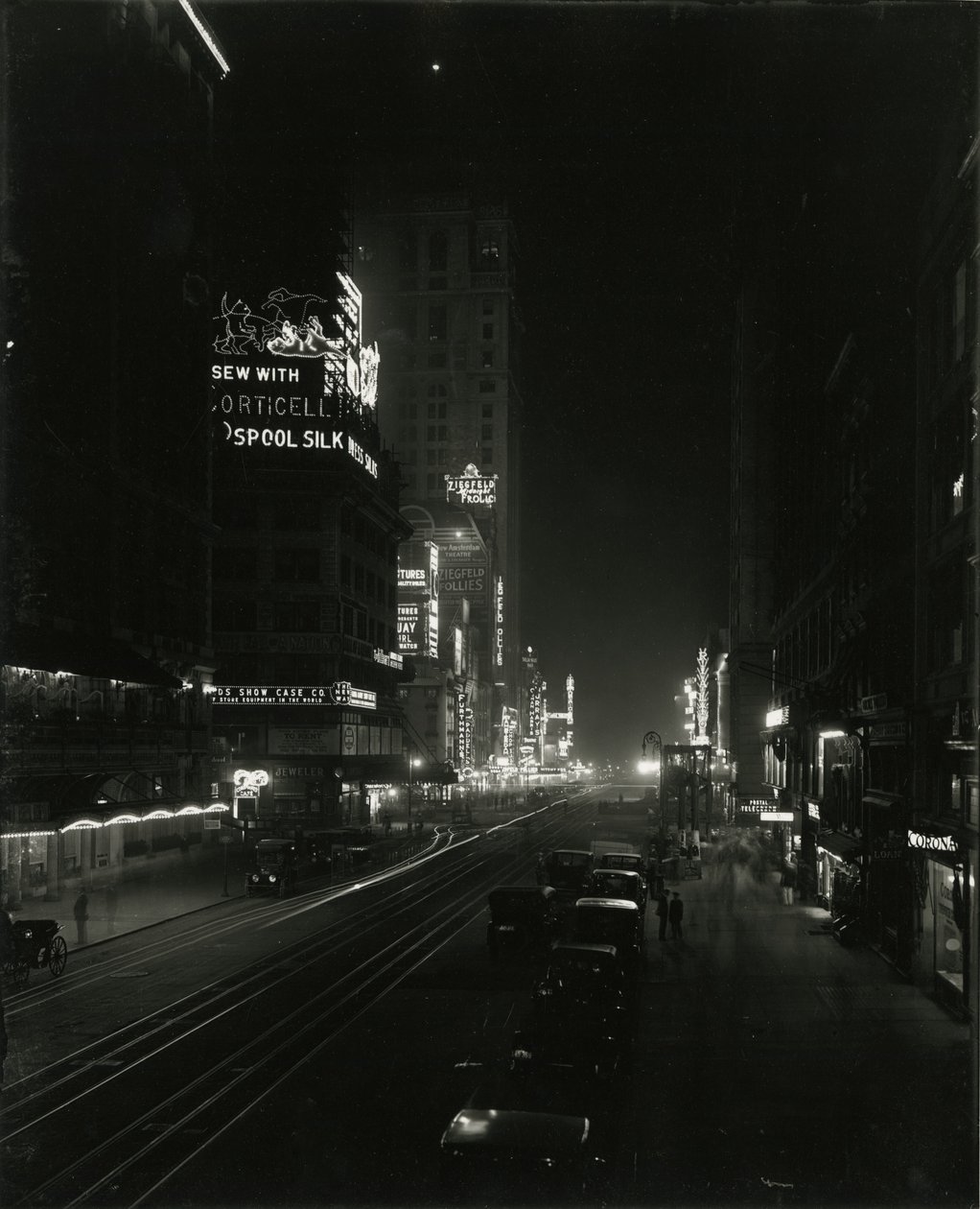 West 42nd Street, 1917 door William Davis Hassler