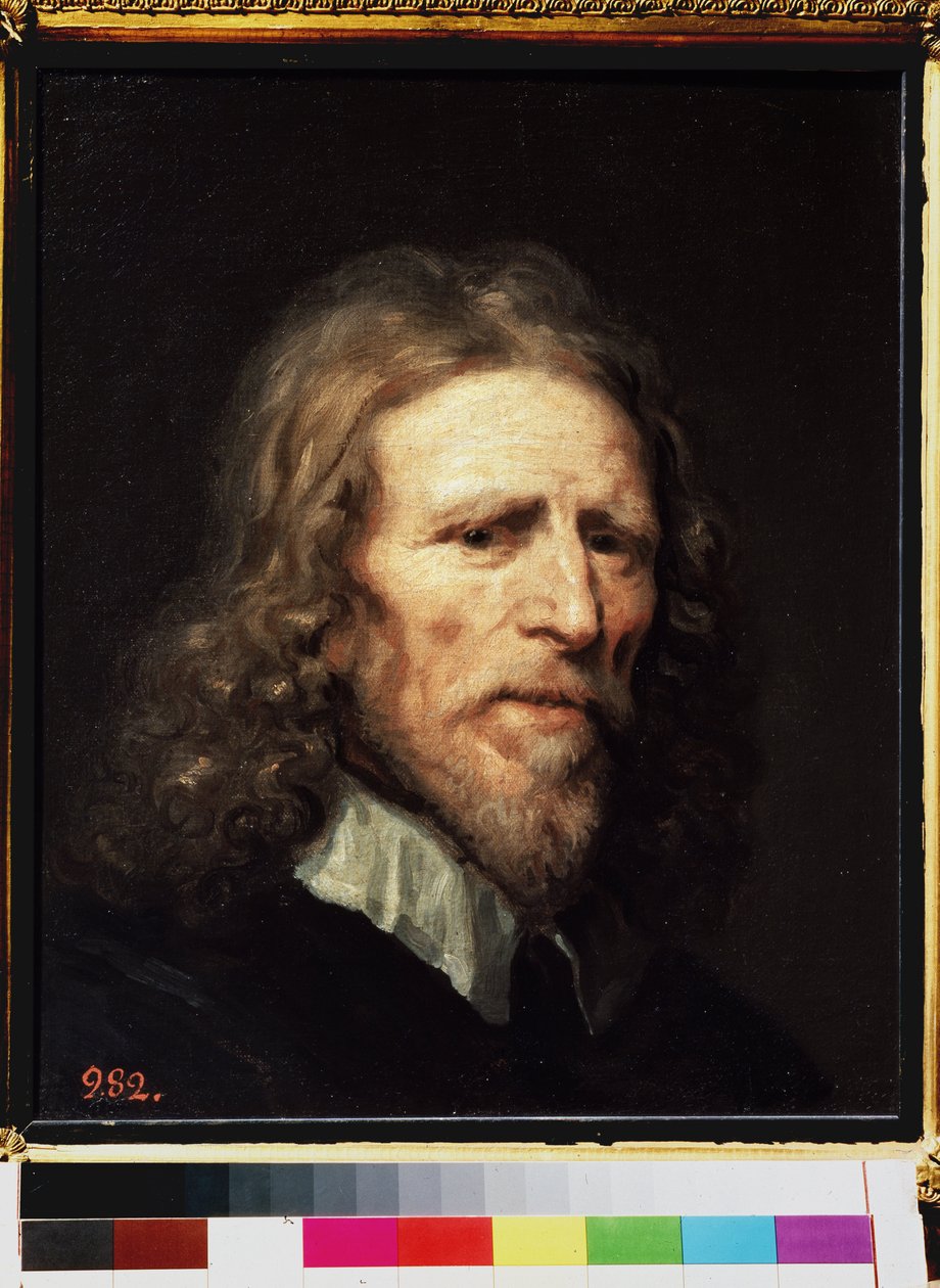 Portret van Abraham van der Doort door William Dobson