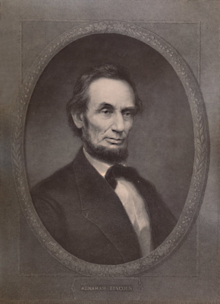 Abraham Lincoln, 16e president van de Verenigde Staten door William Edgar Marshall