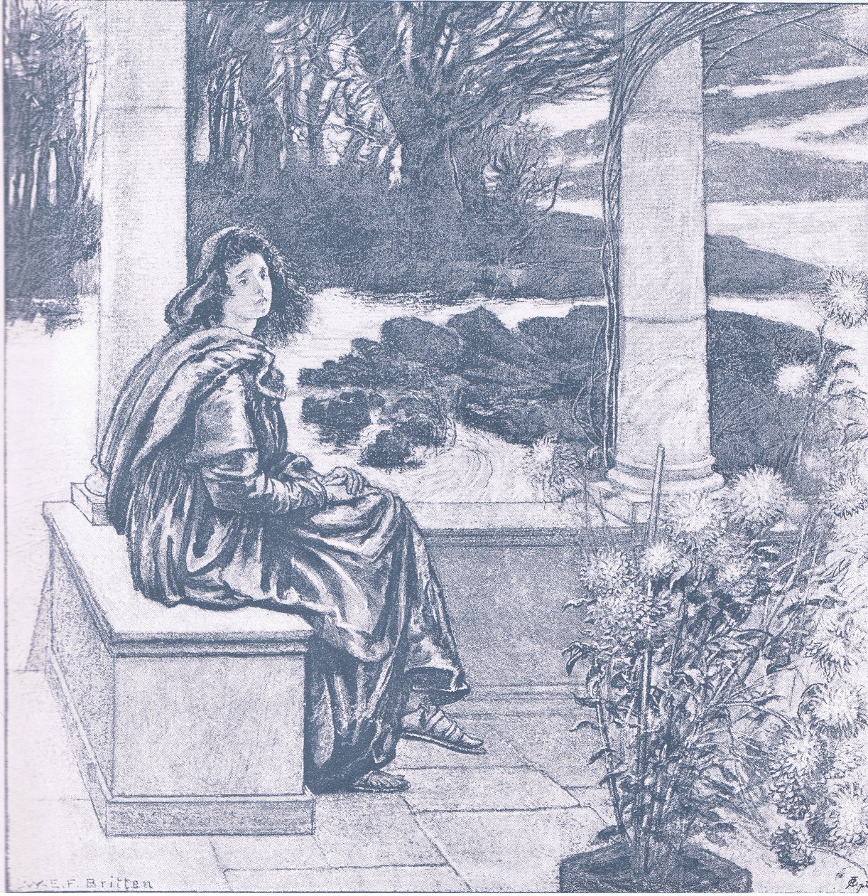 November, uit The Magazine of Art 1893, Cassell and Company door William Edward Frank Britten