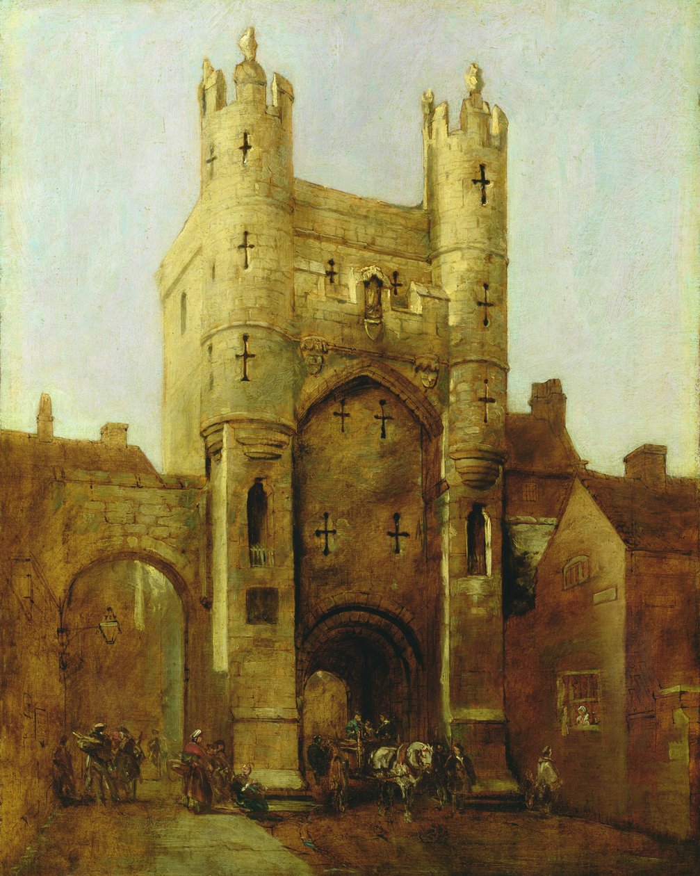Monk Bar, York door William Etty