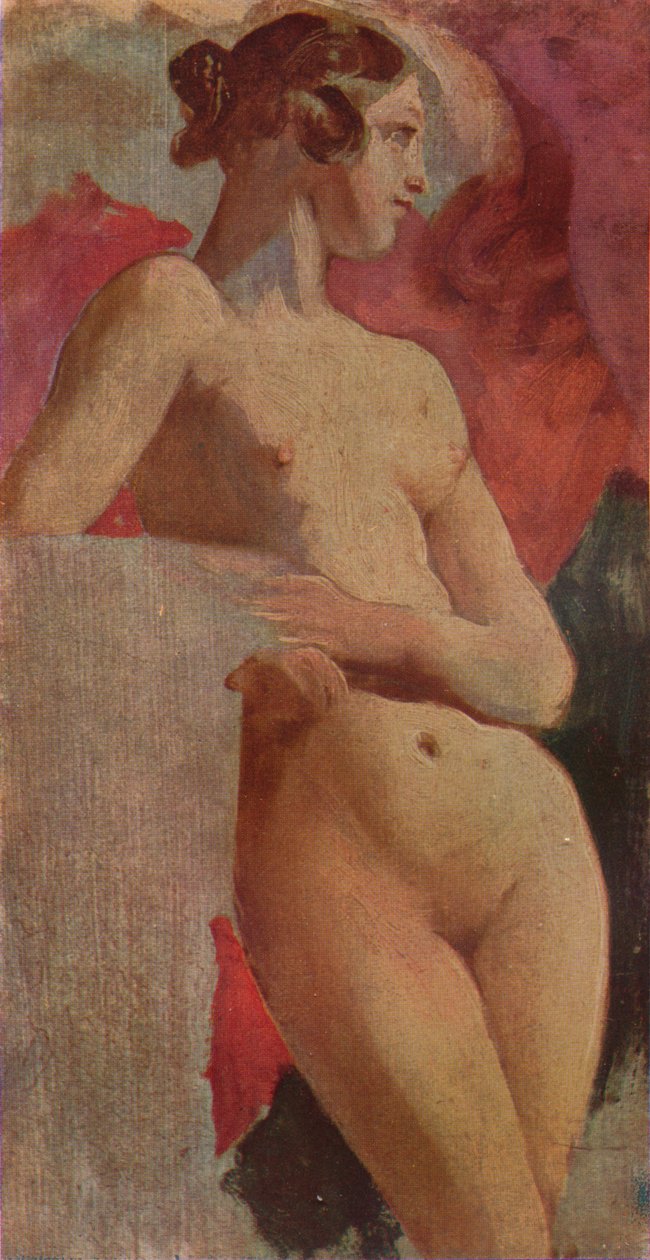 Naakt door William Etty