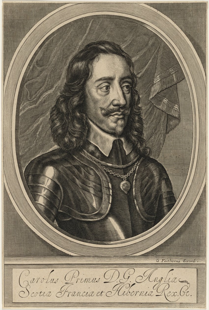 Karel I door William Faithorne