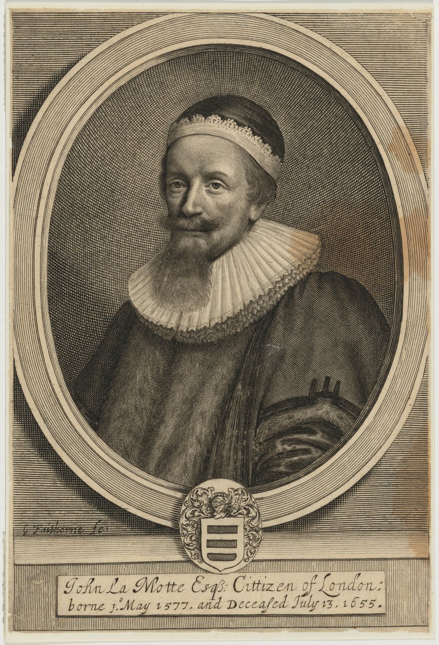John La Motte door William Faithorne