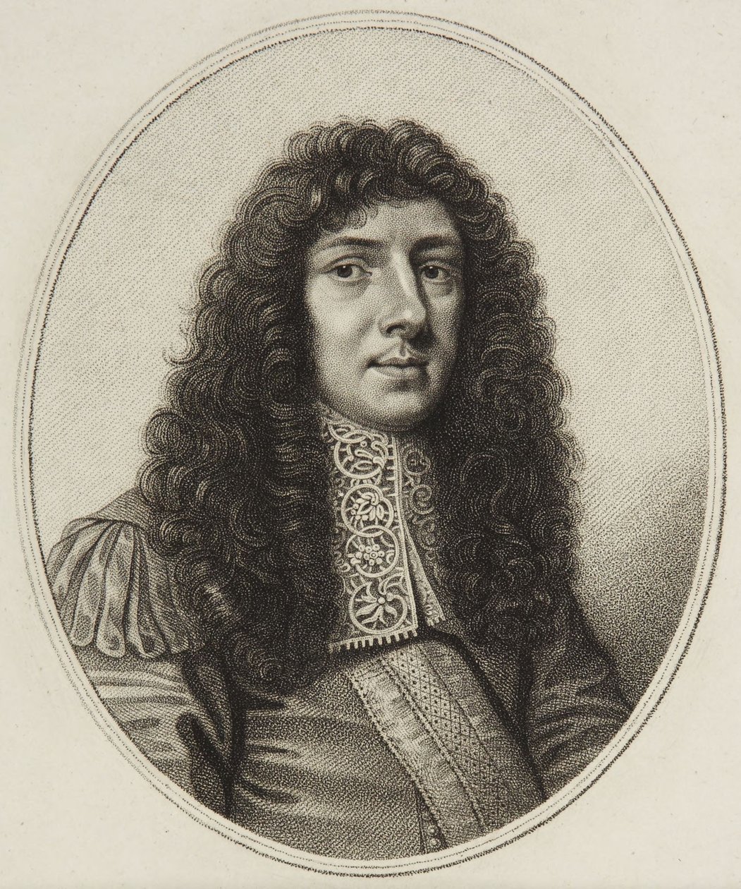 Portret van John Aubrey door William Faithorne