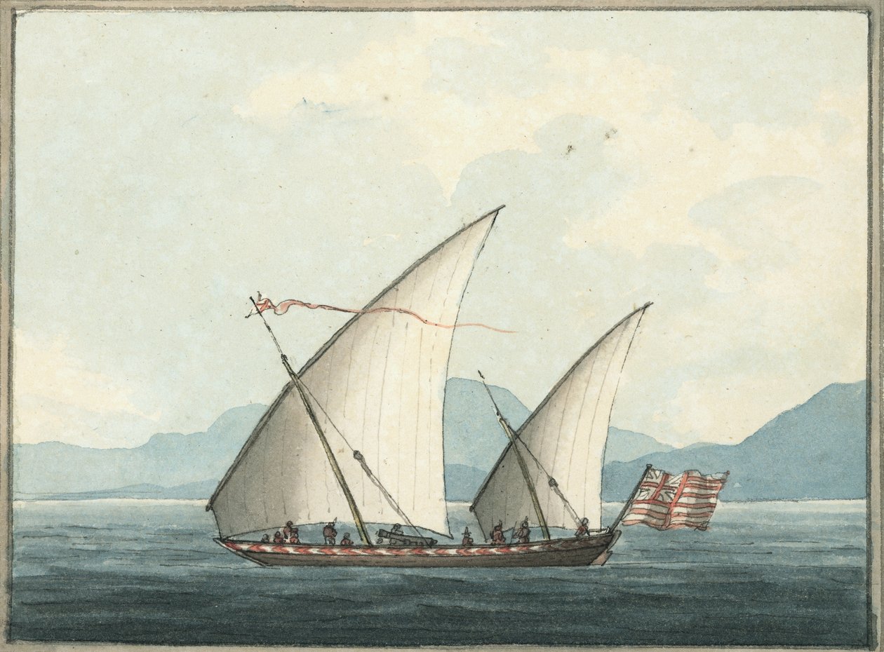 De gewapende Pattamar door William Ffarington