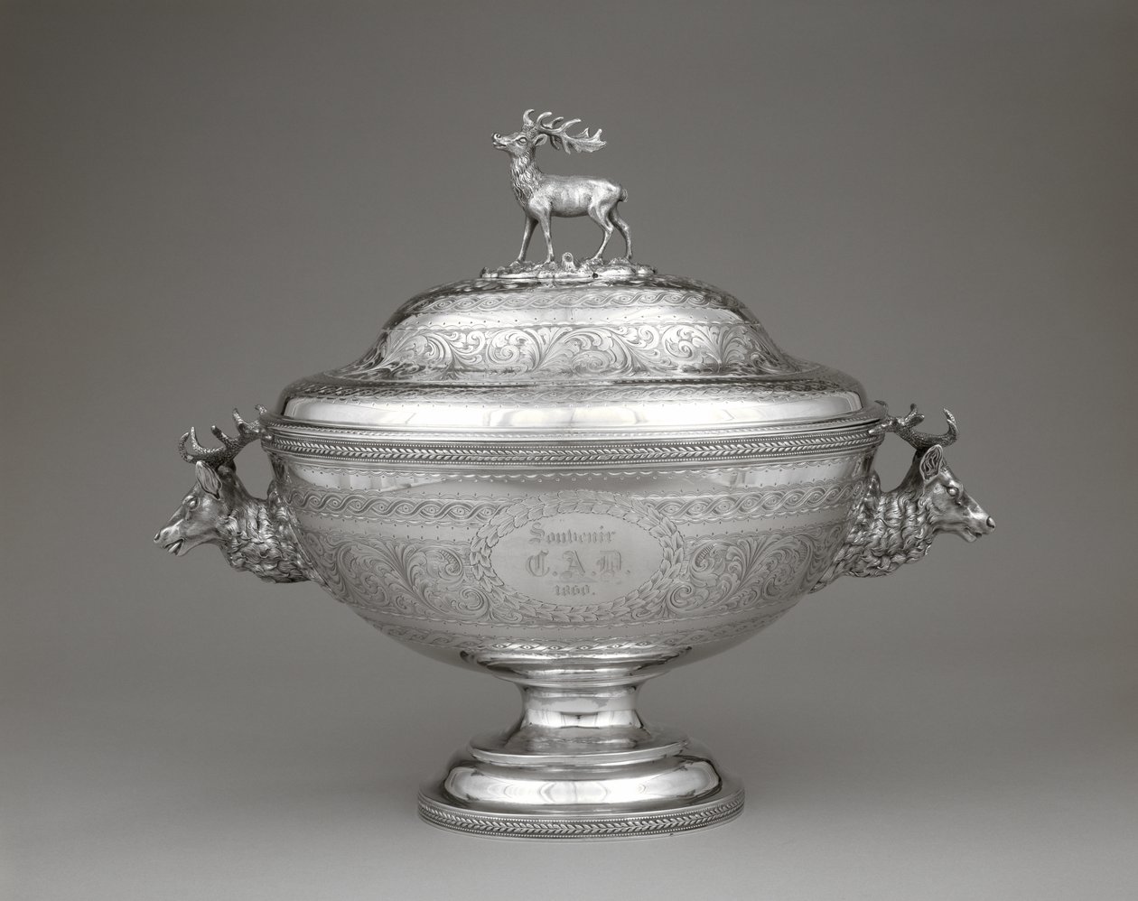 Soepterrine, ca. 1860 door William Forbes