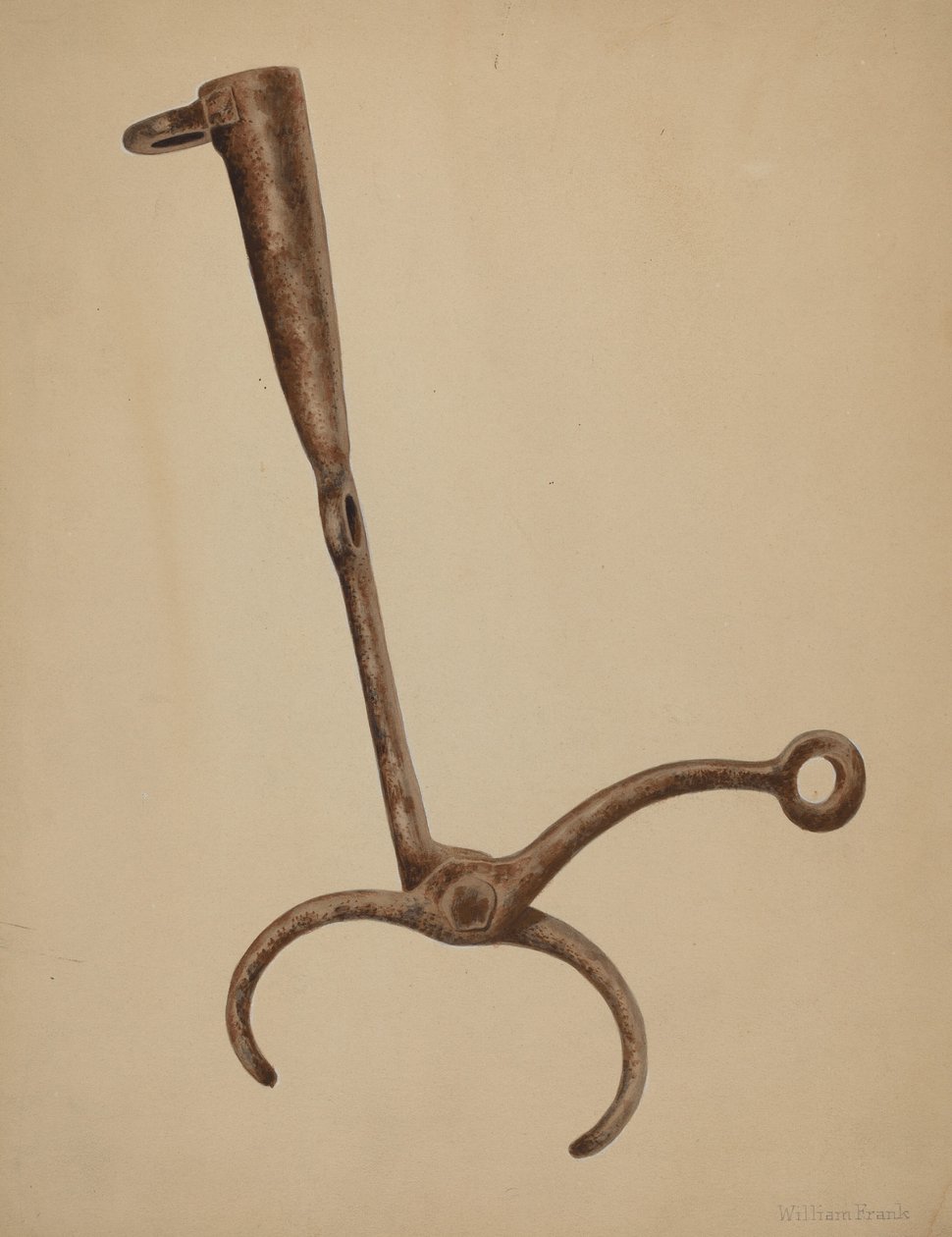 Stootblok voor Stier, ca. 1942 door William Frank