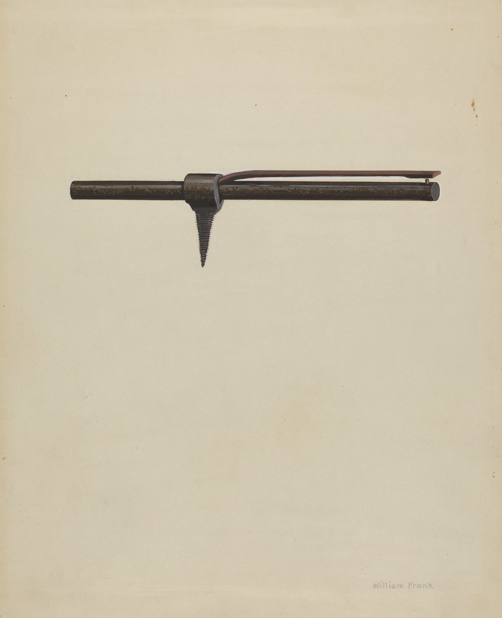 Valgeweer, ca. 1936 door William Frank