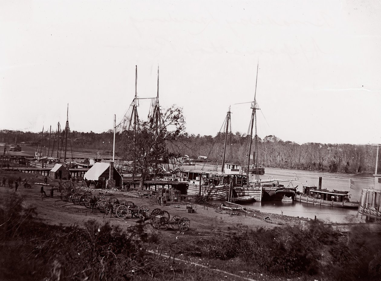 Broadway Landing, Appomattox River door William Frank Browne