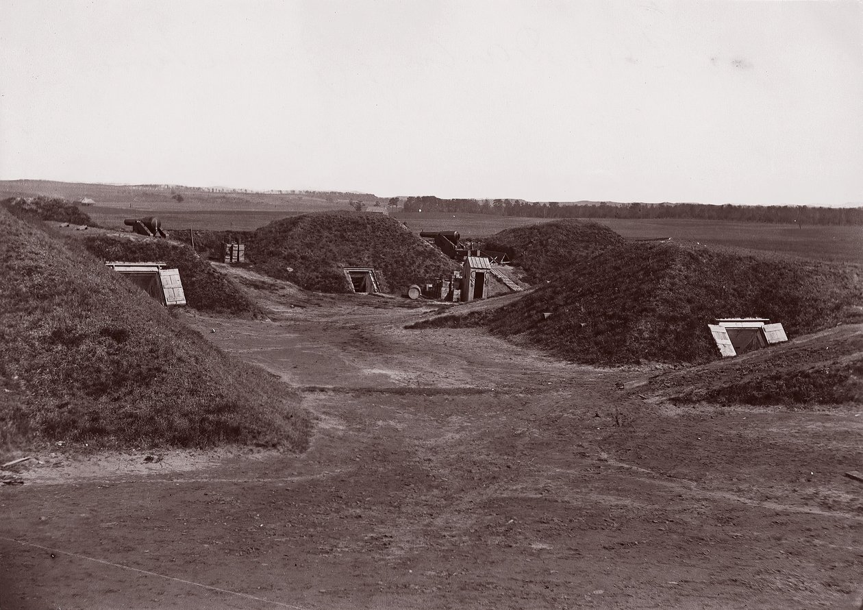 Fort Darling, James River, ca. 1865 door William Frank Browne