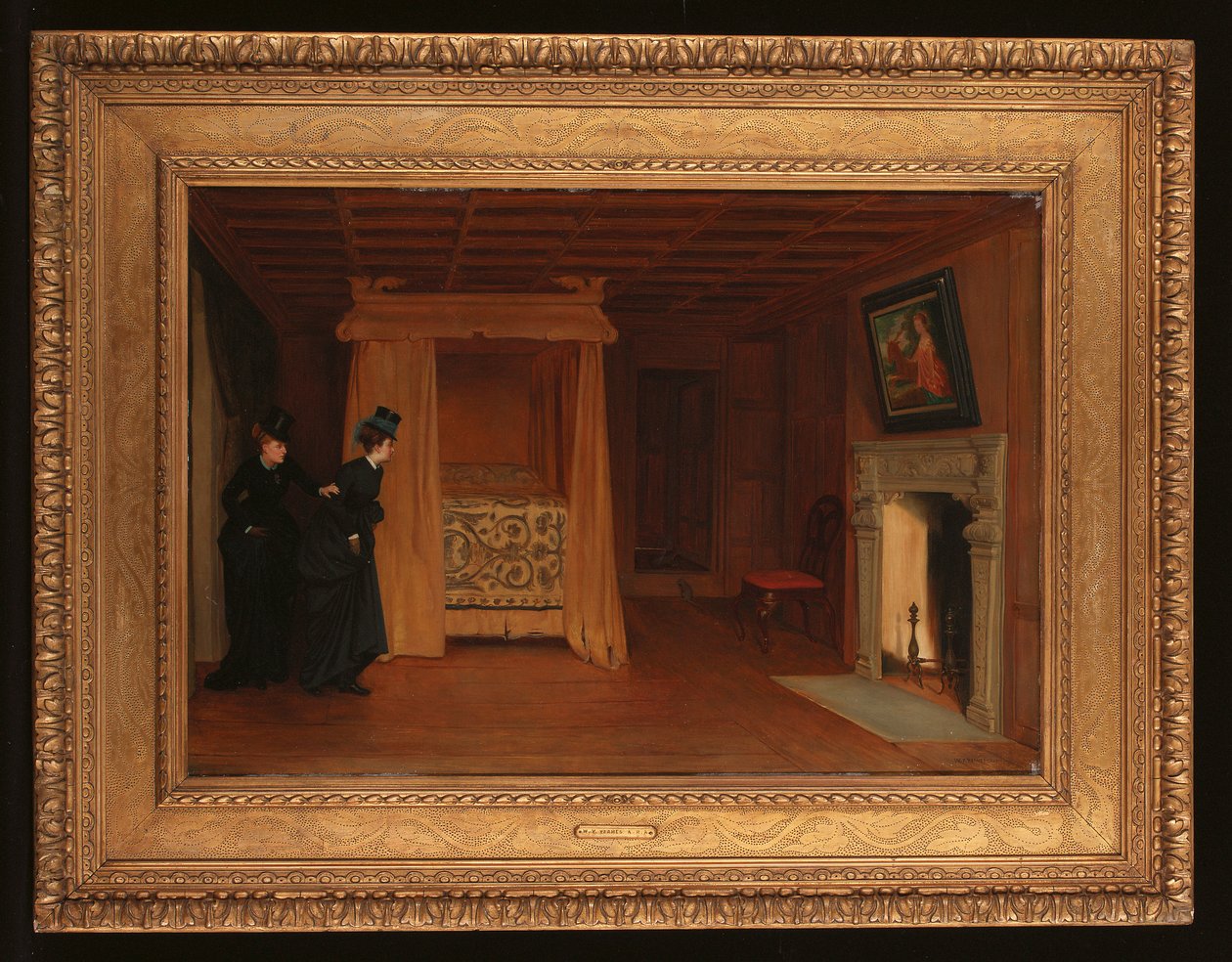 Een bezoek aan de Spookkamer, 1869 door William Frederick Yeames