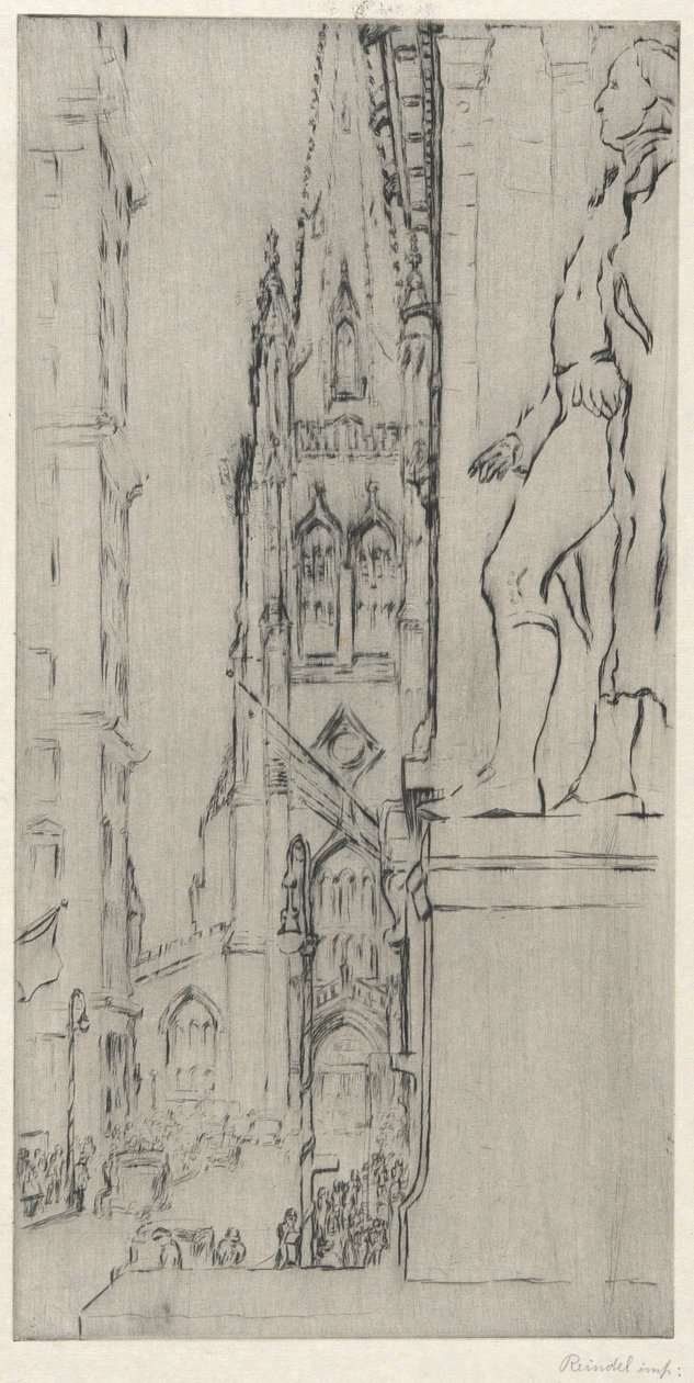 Wall Street door William George Reindel