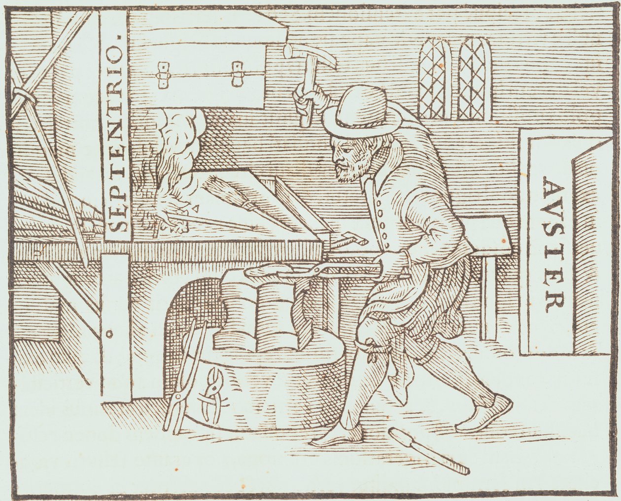 Een magneet smeden, uit William Gilbert