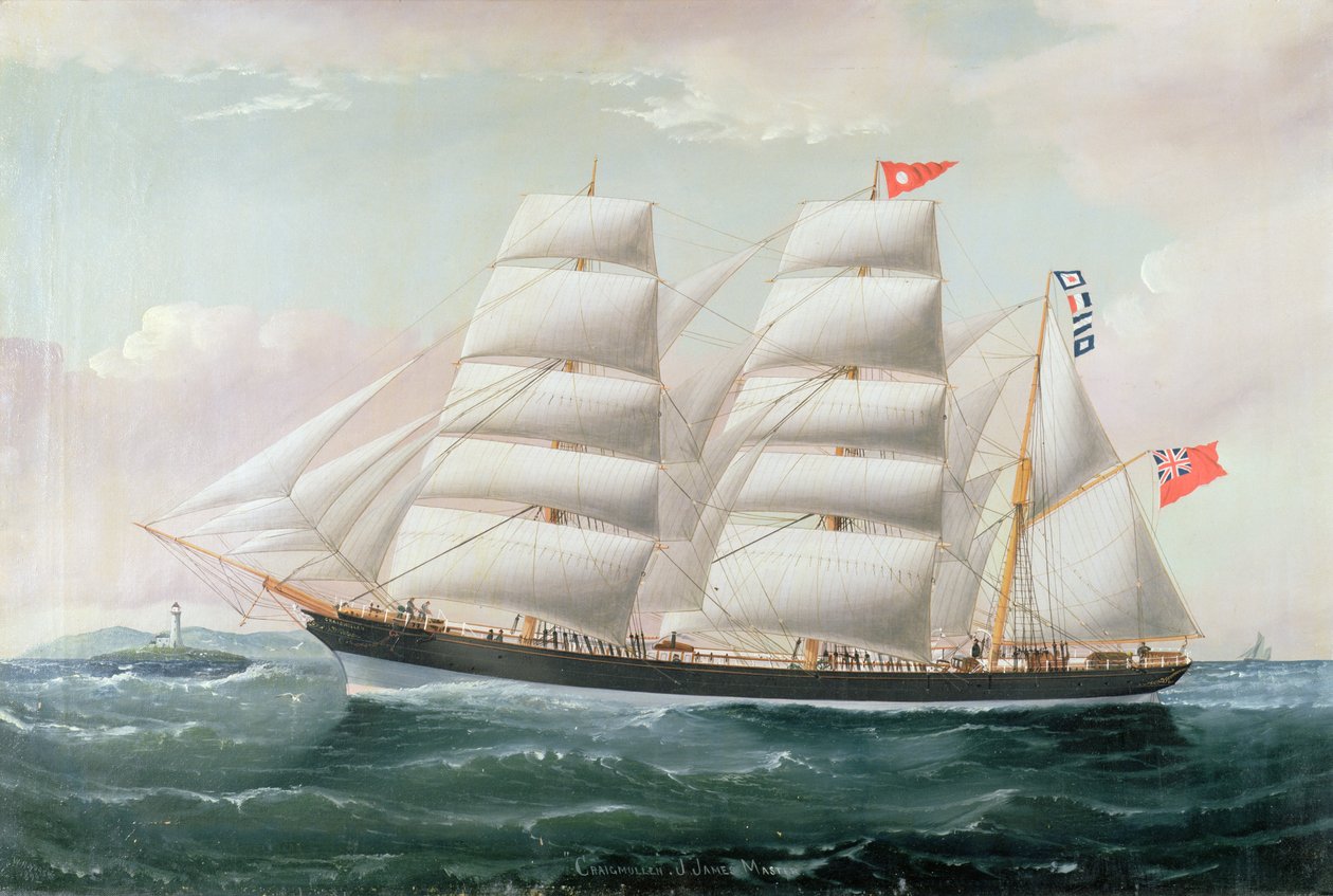 De Craigmullen, J. James meester, 1892 door William H. Yorke