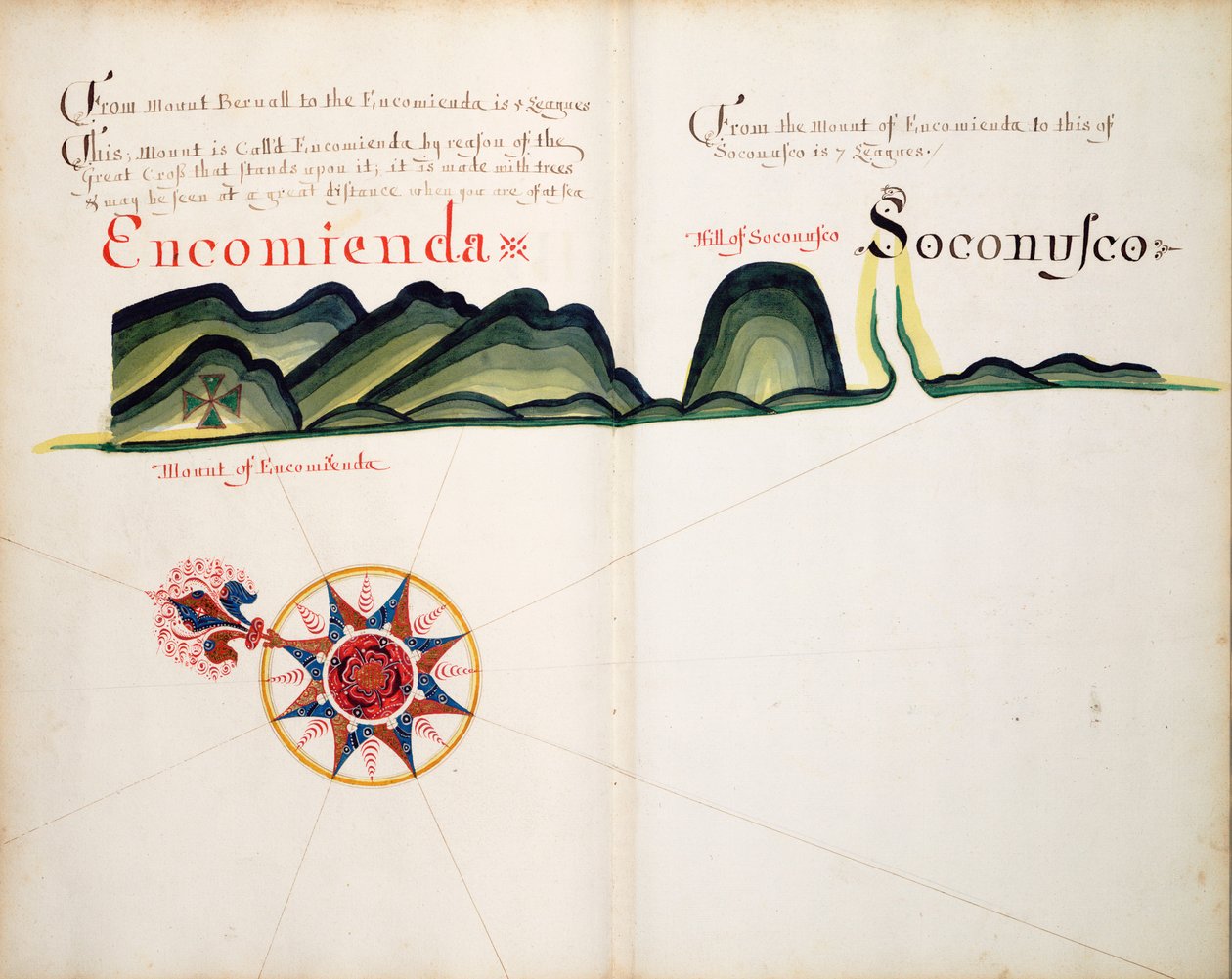 Encomienda en Soconusco door William Hack