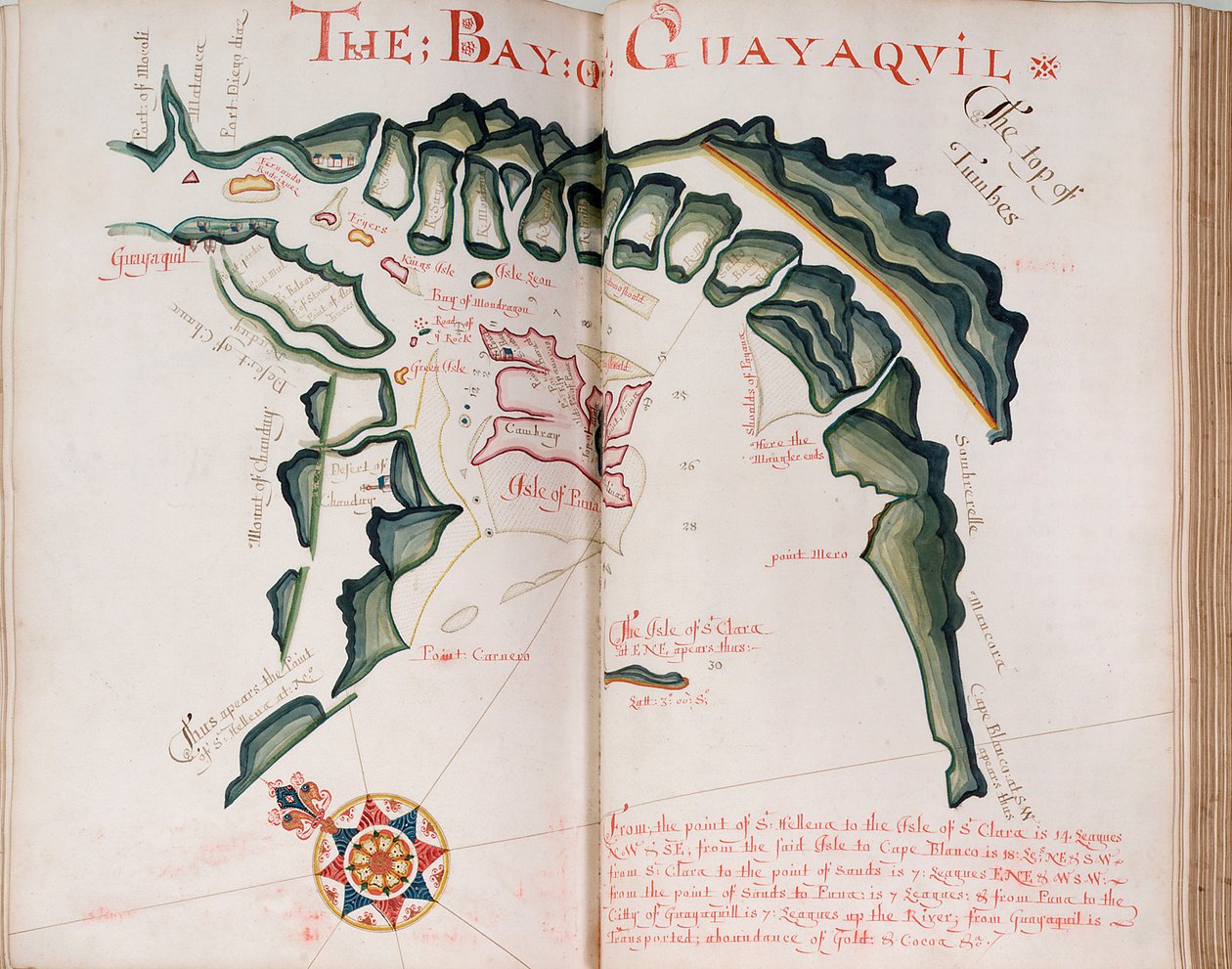 De Baai van Guayaquil door William Hack