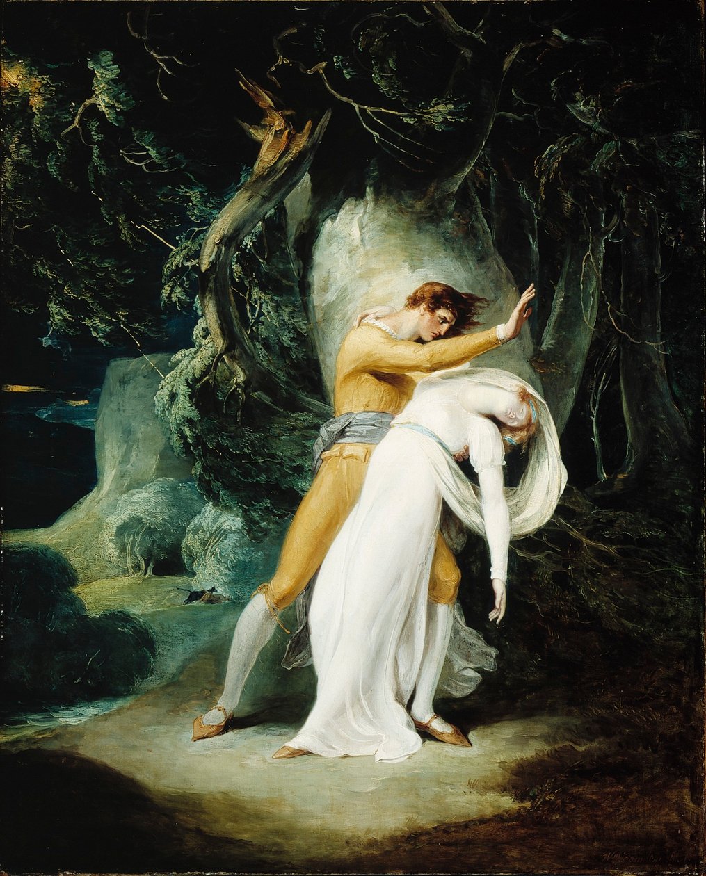 Celadon en Amelia door William Hamilton