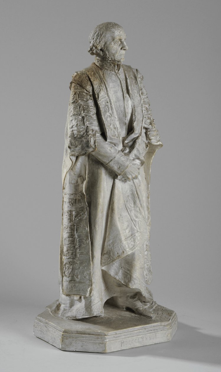 Maquette voor het standbeeld van William Ewart Gladstone op The Strand, Londen, c.1905 door William Hamo Thornycroft