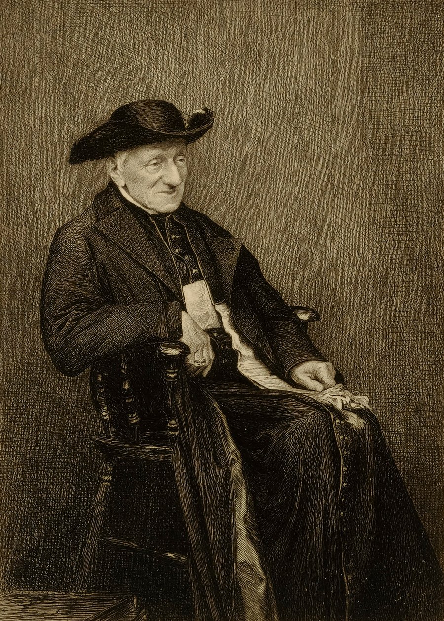 Zonder titel (priester) door William Harry Warren Bicknell