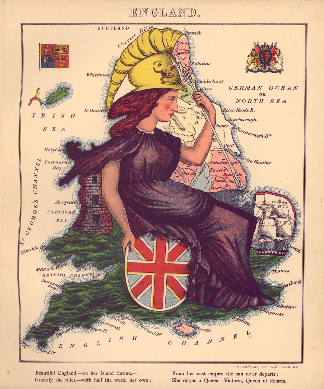 Geografisch plezier - zijnde humoristische schetsen van verschillende landen, met een inleiding en beschrijvende regels LOC 84675540-6 door William Harvey