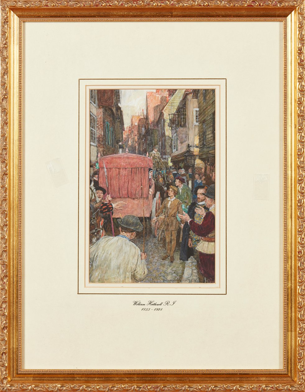Een Elizabethaanse Verkeersopstopping door William Hatherell