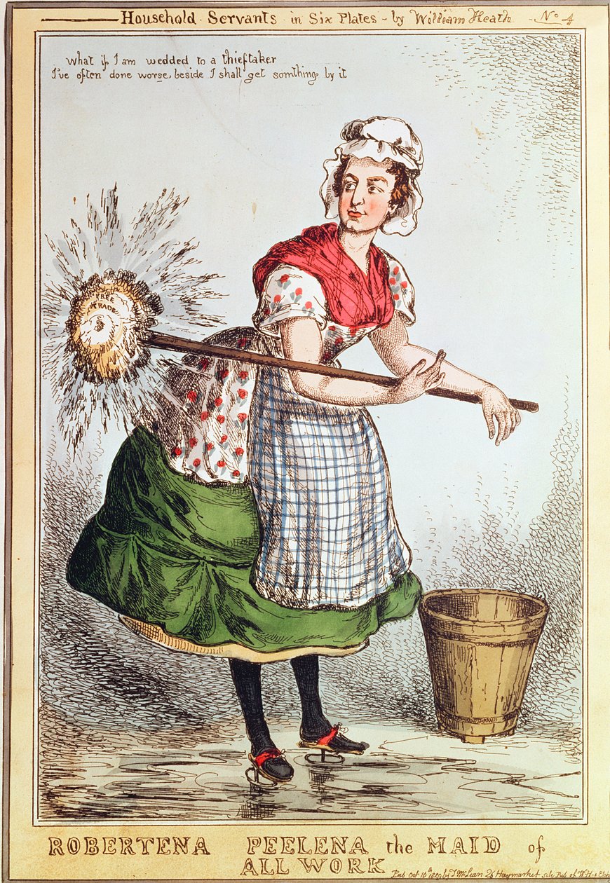 Robertena Peelena de dienstmeid, nr. 4 uit de serie 